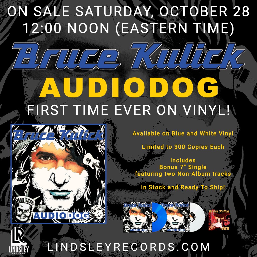 AUDIODOG 2023 vinyl LP release with bonus 7" single